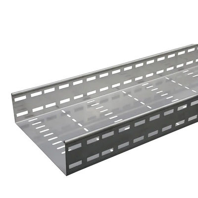 качество  Lightweight  Perforated Metal Cable Tray Galvanized Steel Cable Tray Customized завод